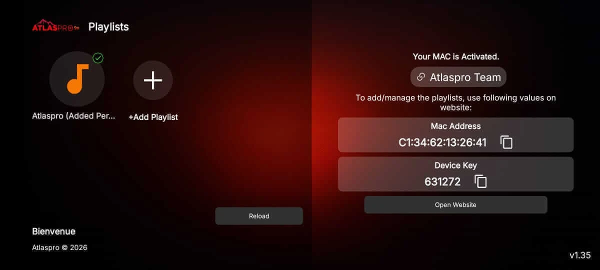 Atlas Pro 9X ne fonctionne plus