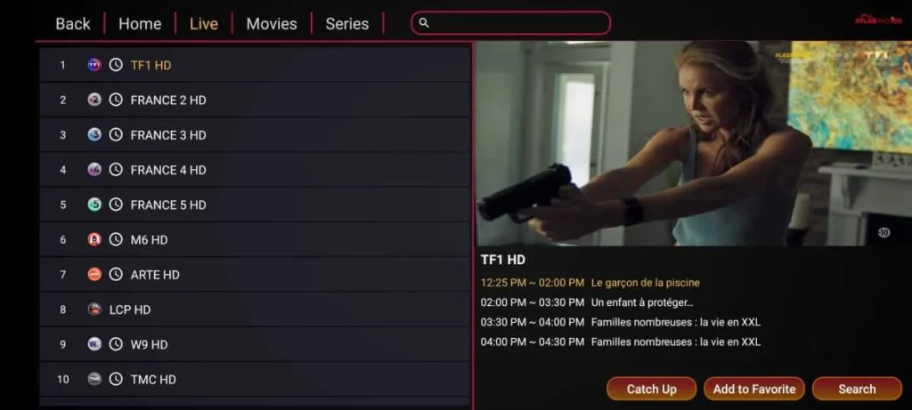 Abonnement Atlas Pro ONTV
