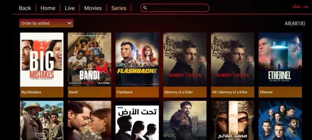 Abonnement Atlas Pro ONTV