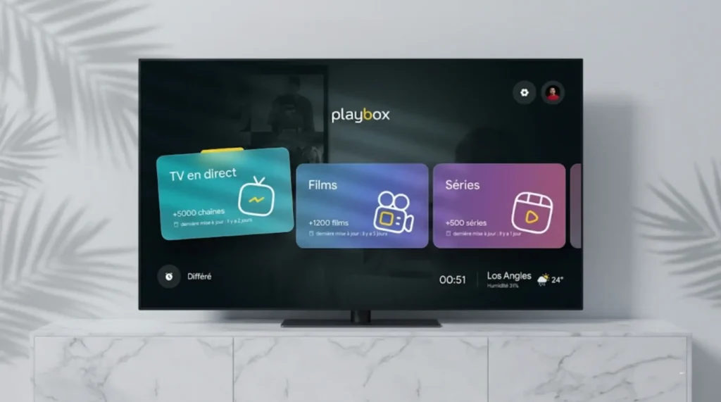 Abonnement IPTV France Atlas Pro on tv