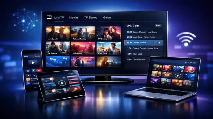 Code IPTV Atlas Pro On TV