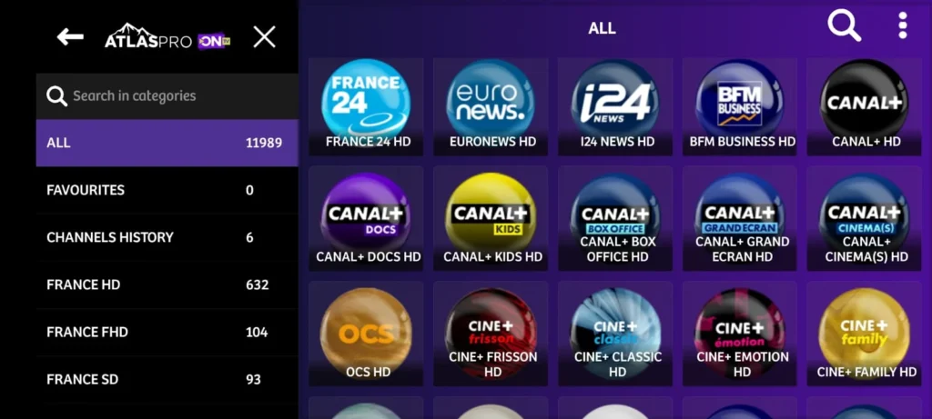 Atlas Pro IPTV 12 mois